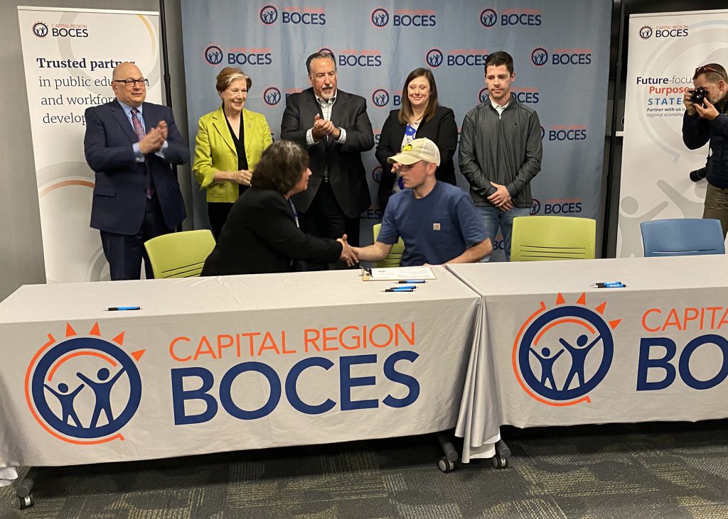 Inaugural BOCES Signing Day A Success Capital Region BOCES