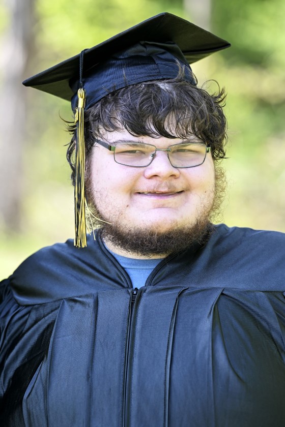a student graduate headshot