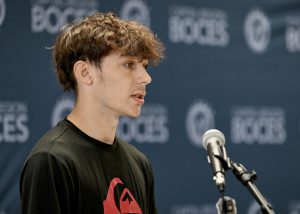 Student speaks