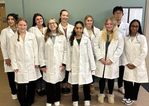 Group shot of students