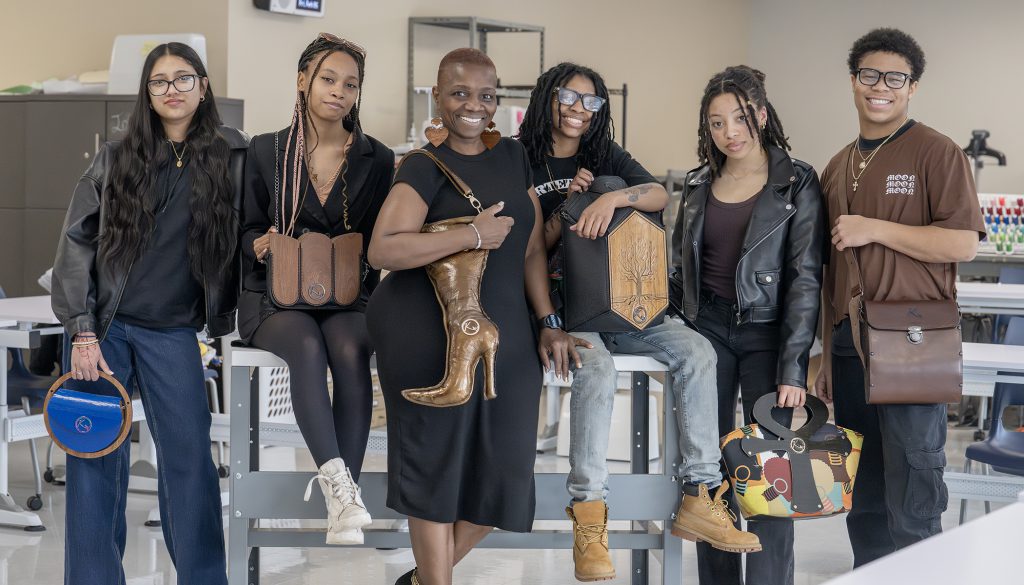 Teachers and students 