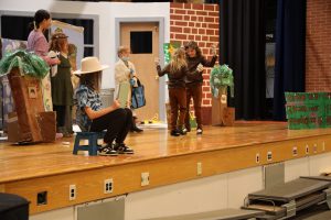 Students presenting at the 2026 Odyssey of the Mind regional tournament.