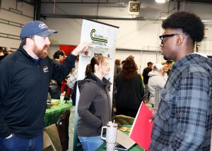 Student and recruiter