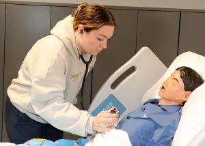 Adult nursing student 