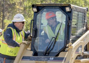 HERO student in equipment with an adult